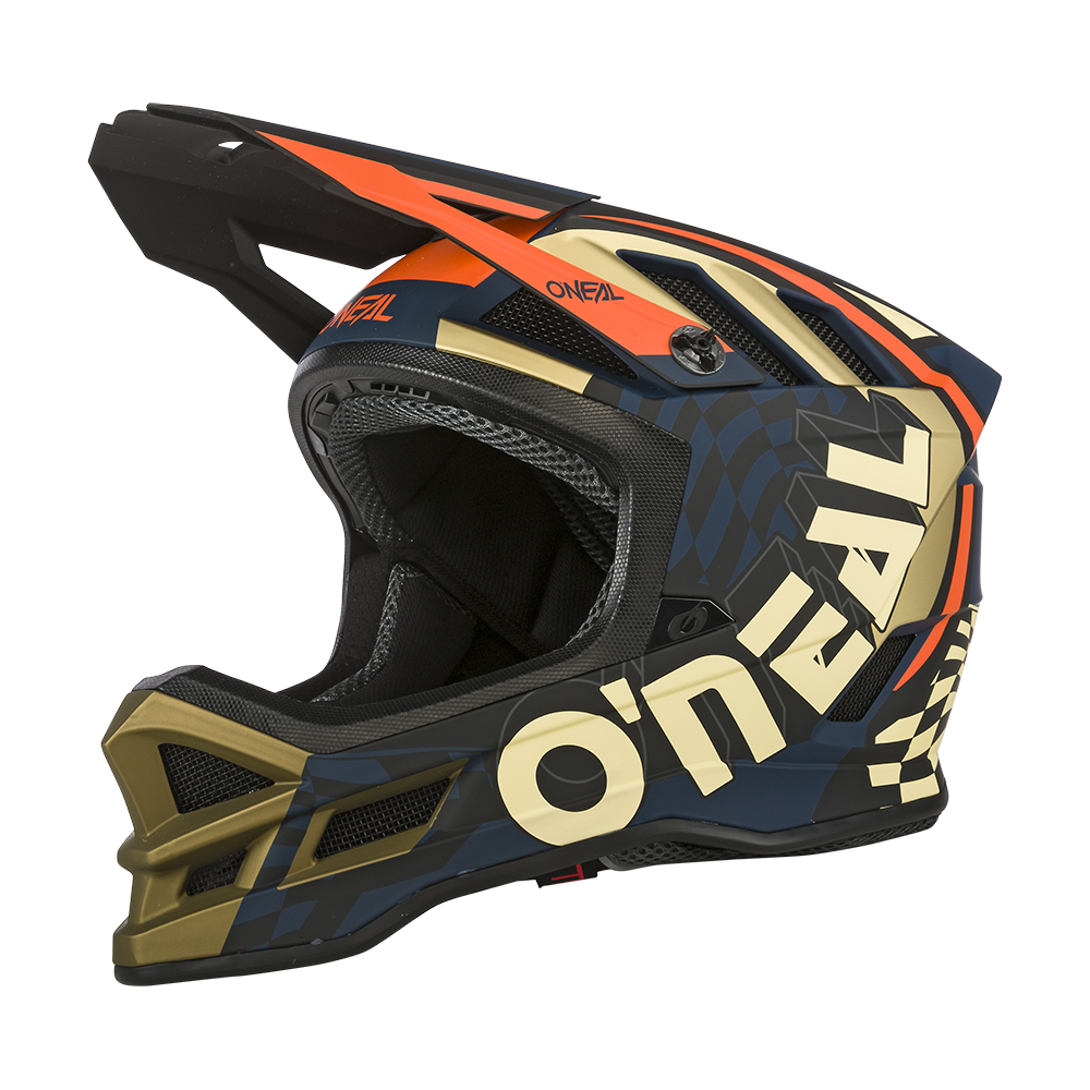 Oneal Helm Blade Polyacrylite  - zyphr blue/orange