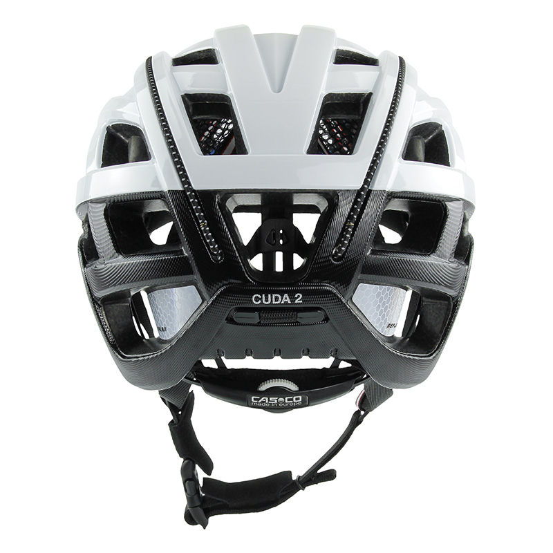 Casco Helm Cuda 2 - white/black