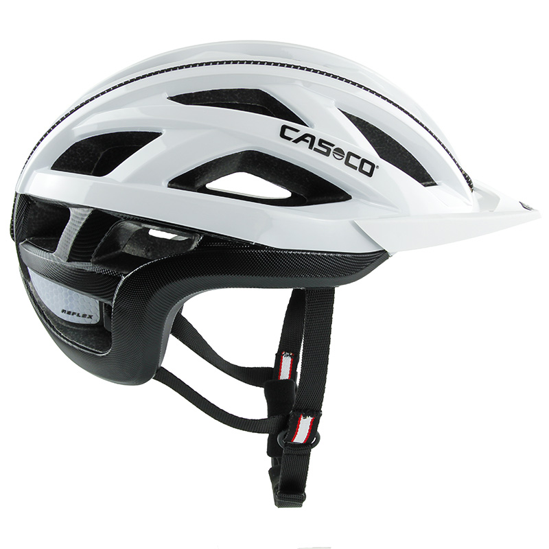 Casco Helm Cuda 2 - white/black