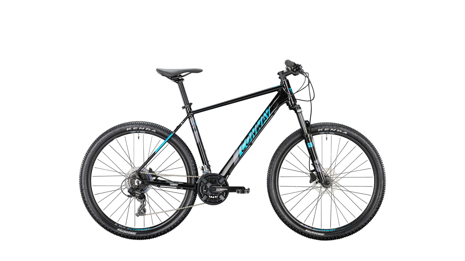 Conway MS 3.7 - black metallic/turquoise metallic 2024