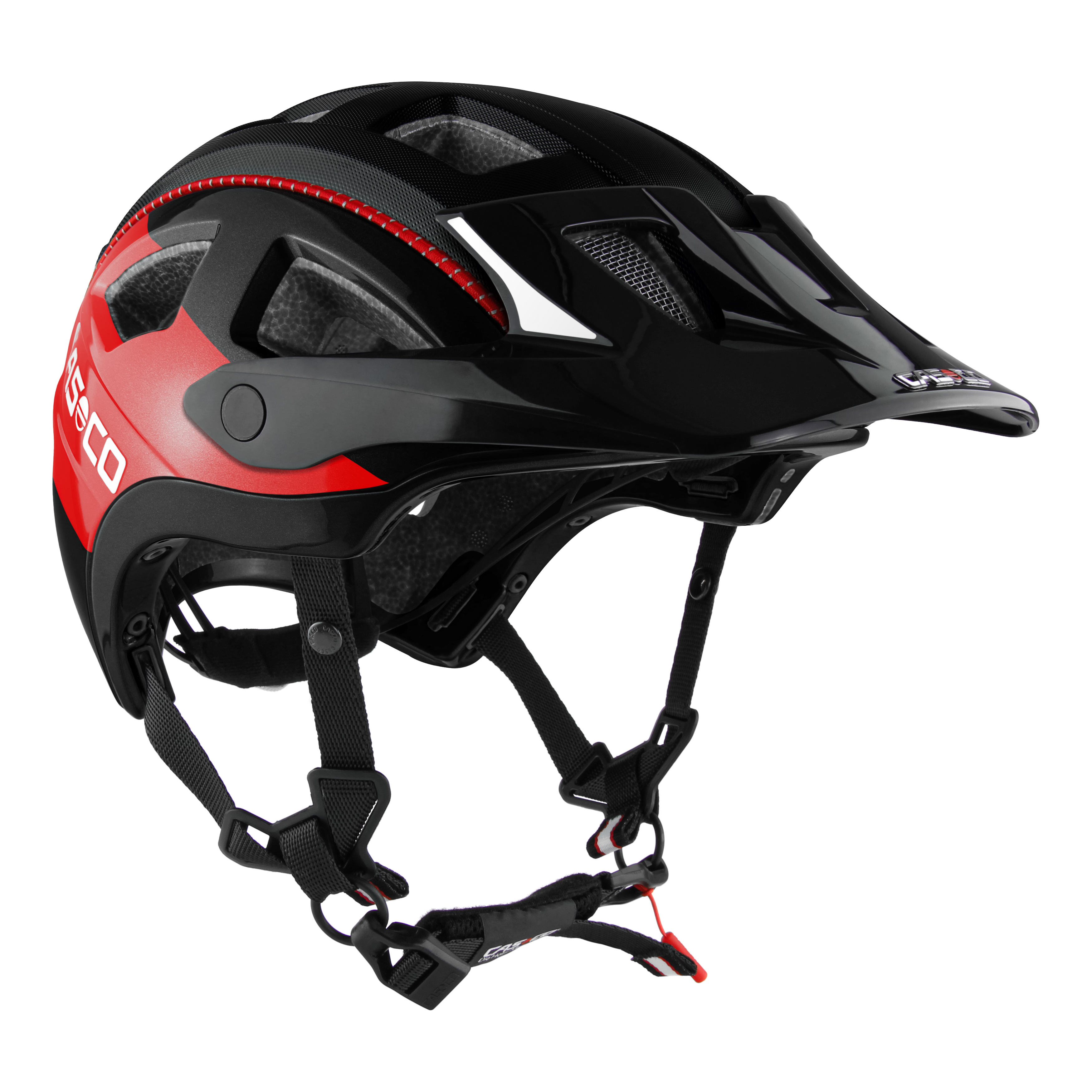 Casco Helm MTBE 2 - schwarz/rot