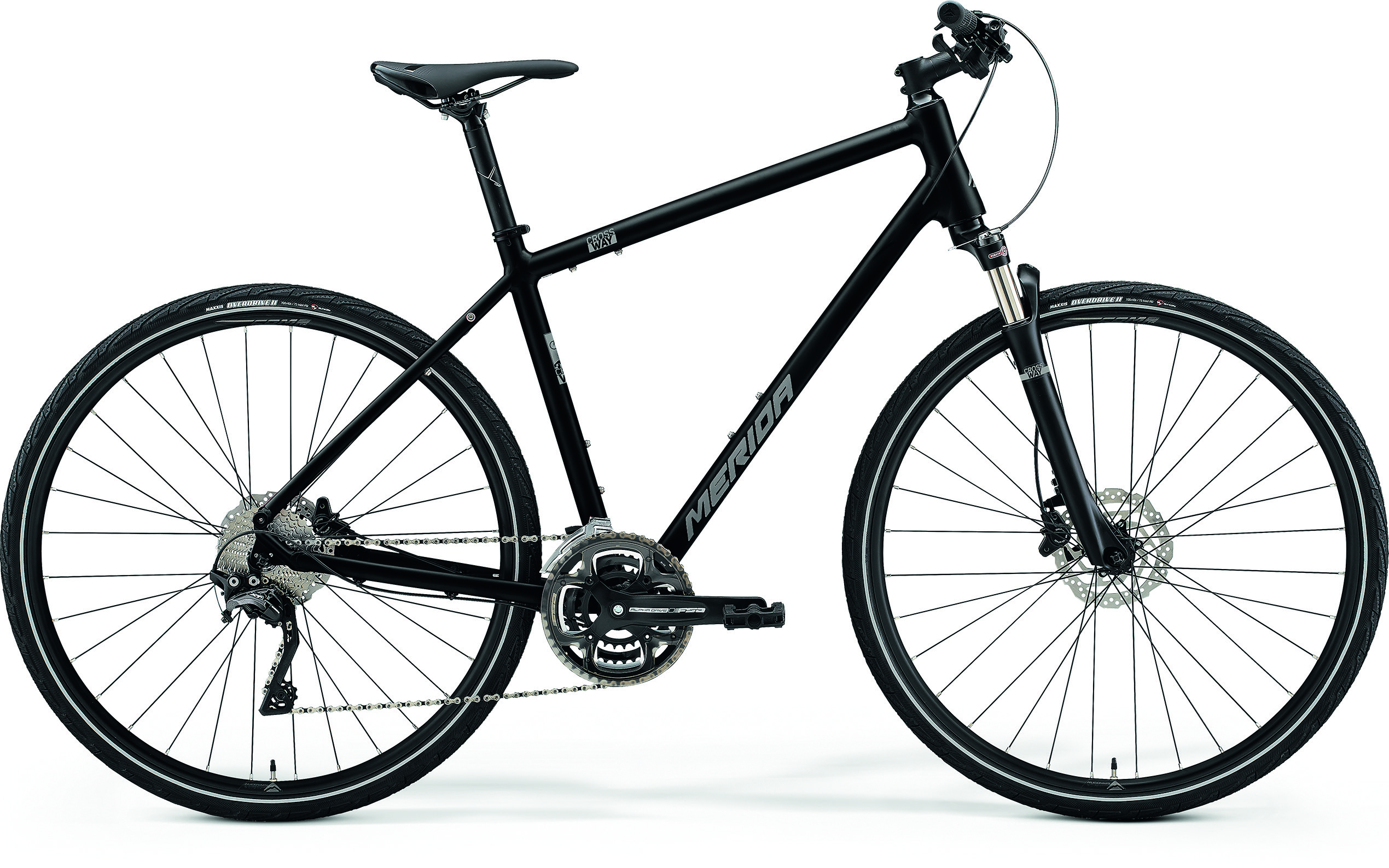 Merida Crossway 500  - glossy black 2024