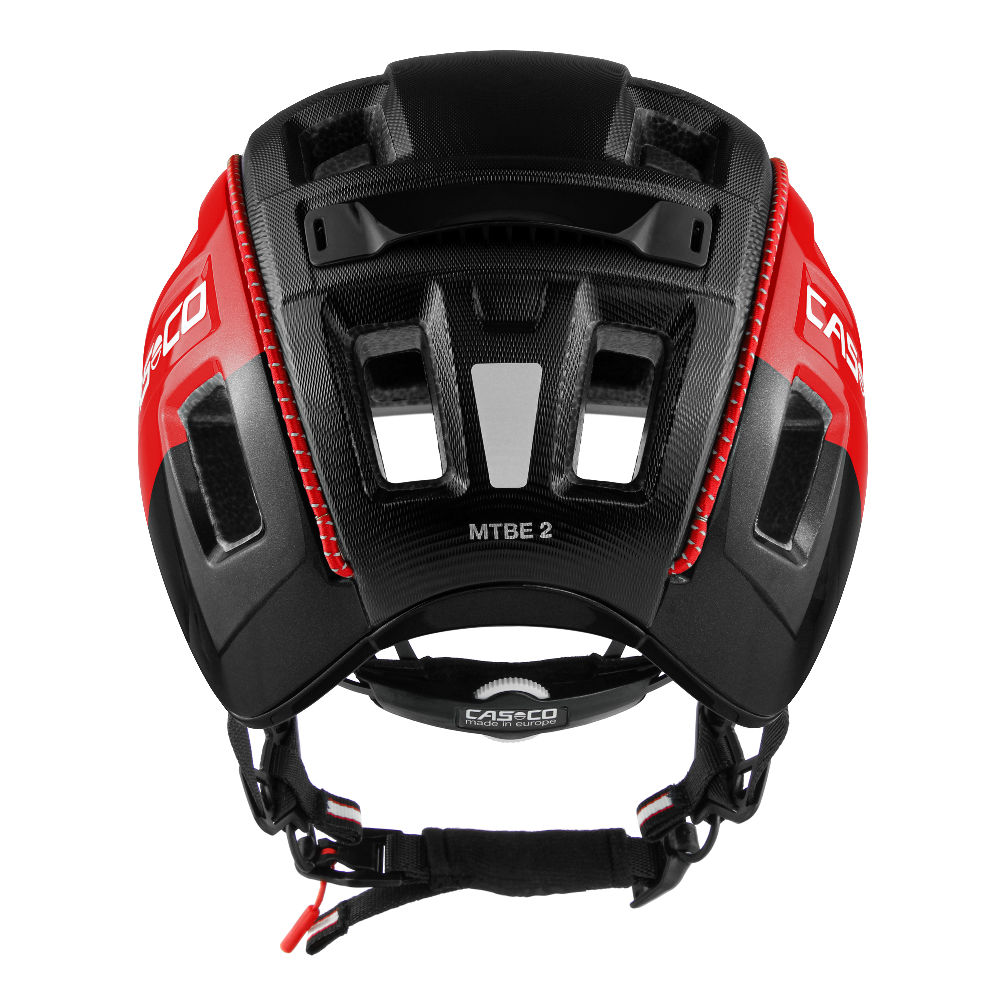 Casco Helm MTBE 2 - schwarz/rot