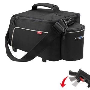 Klickfix Gepäckträgertasche Rackpack Light Uniklip - black