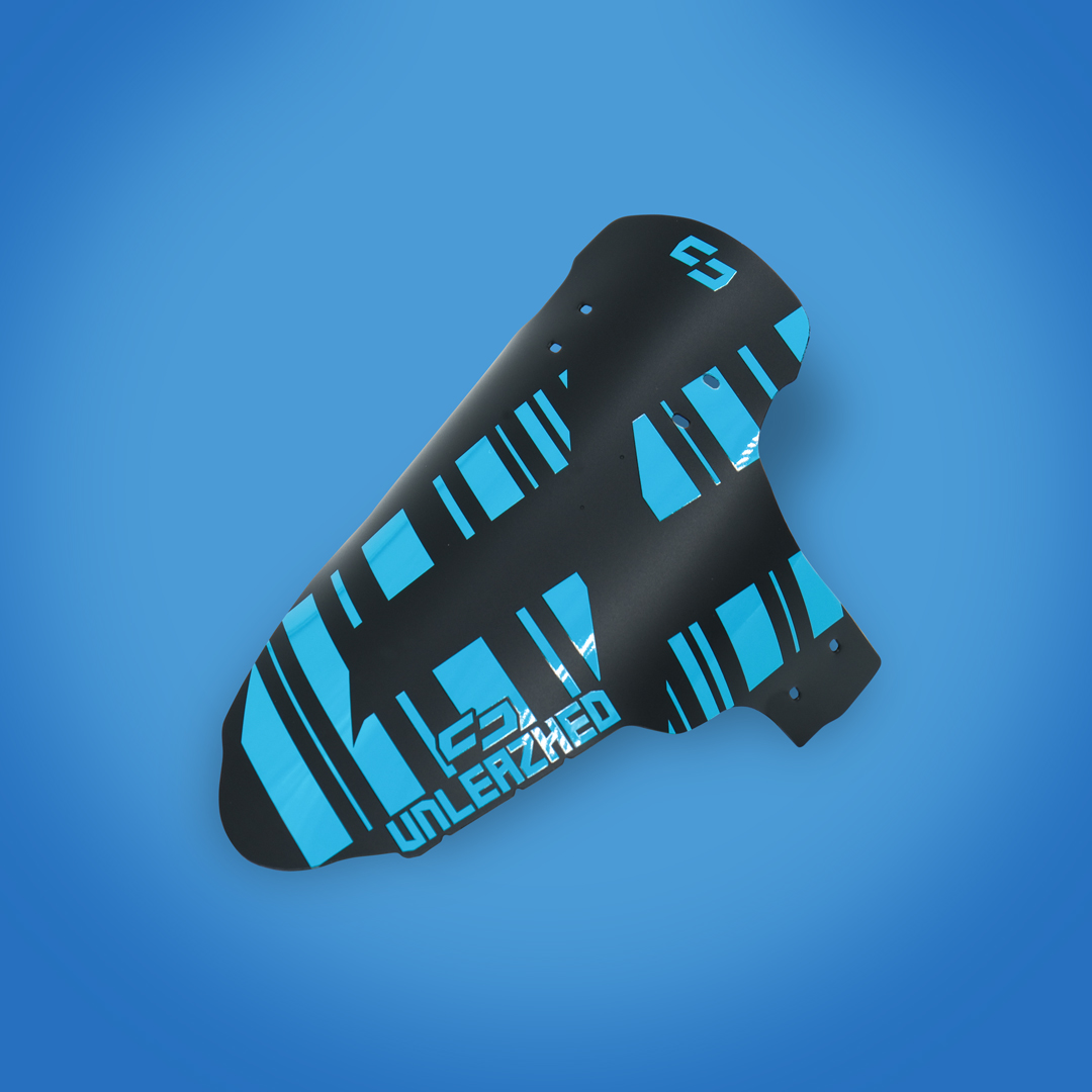 Unleazhed Mudguard M01  - blue