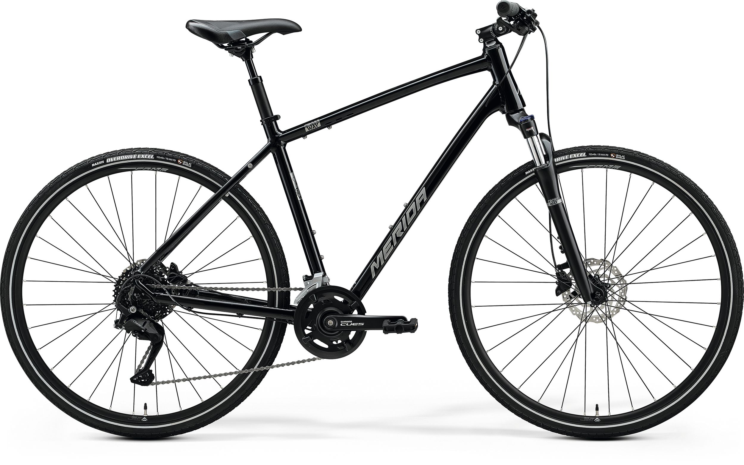 Merida Crossway 100 - glossy black 2024