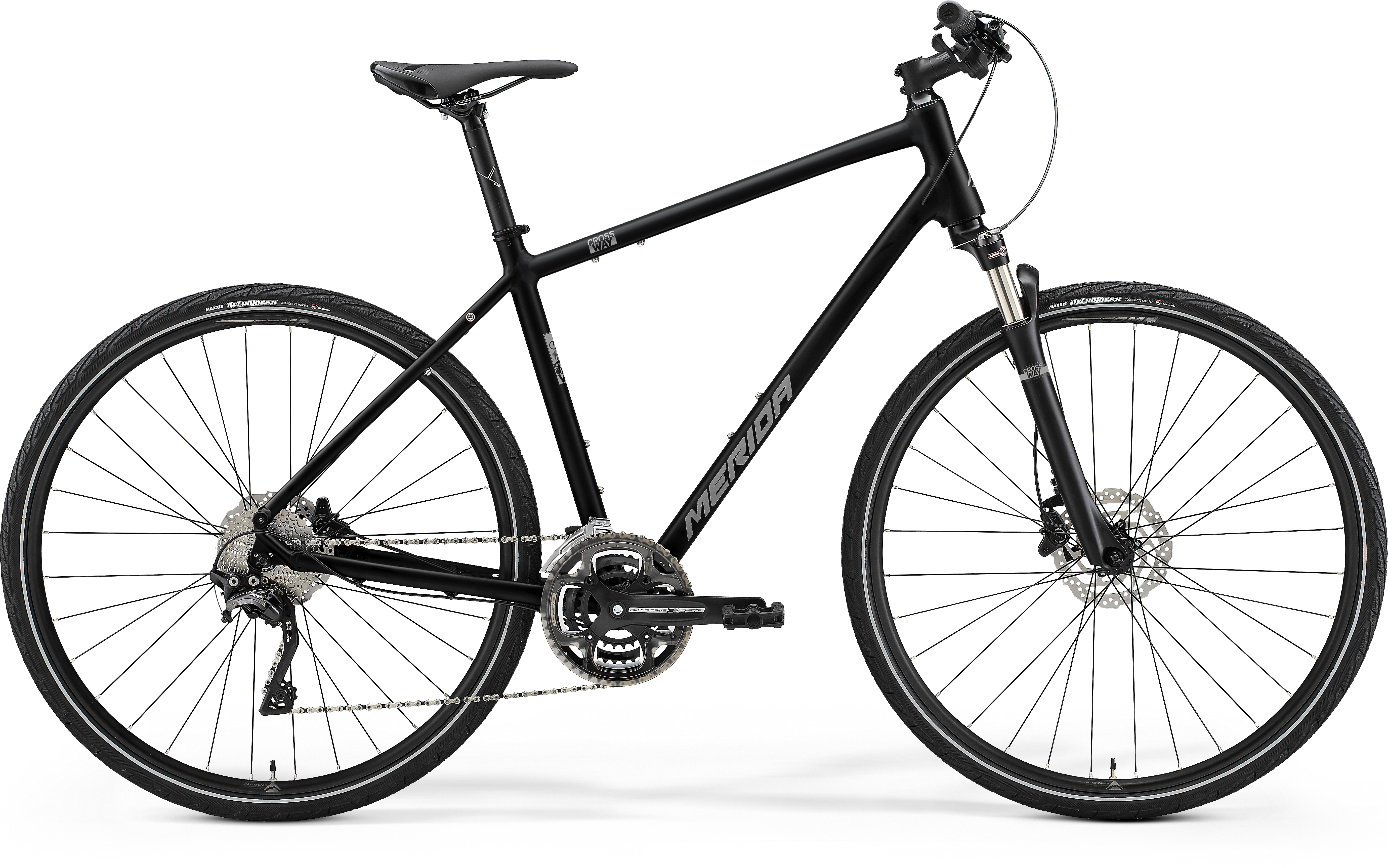 Merida Crossway 500  - glossy black 2025